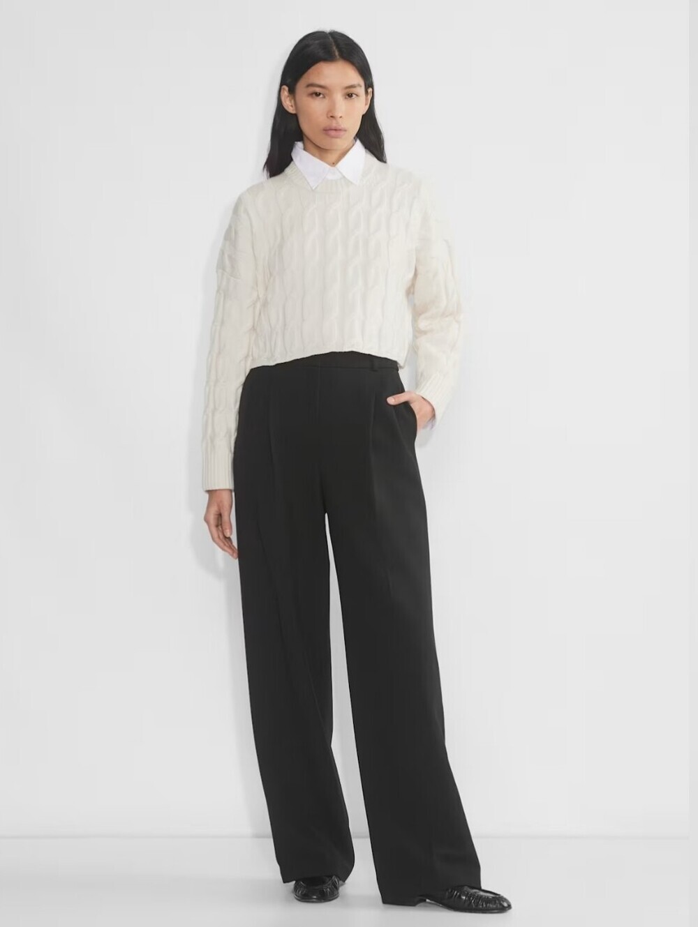 Babaton NWTs Glory Merino Wool Sweater